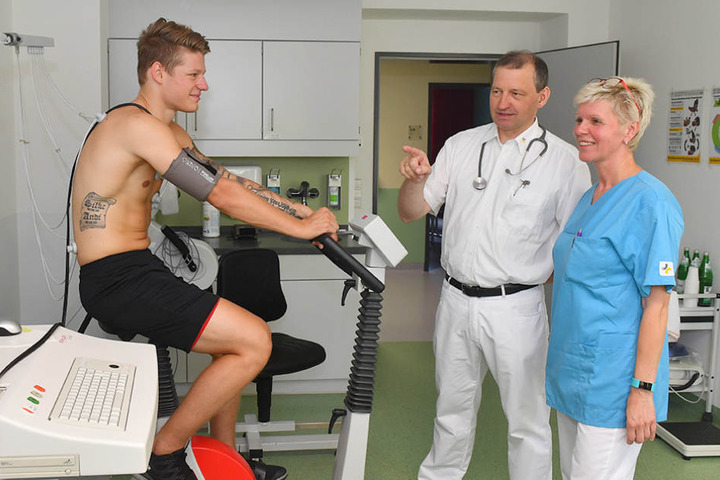 Die Tests sind notwendig, damit die Spieler von der DEL2 lizenziert werden.