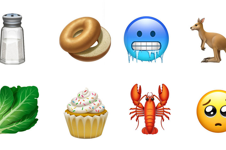 Einige der neuen Emojis.
