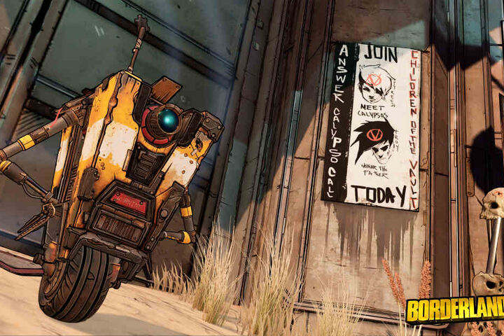 Und natürlich darf auch Claptrap nicht in einem "Borderlands" fehlen.