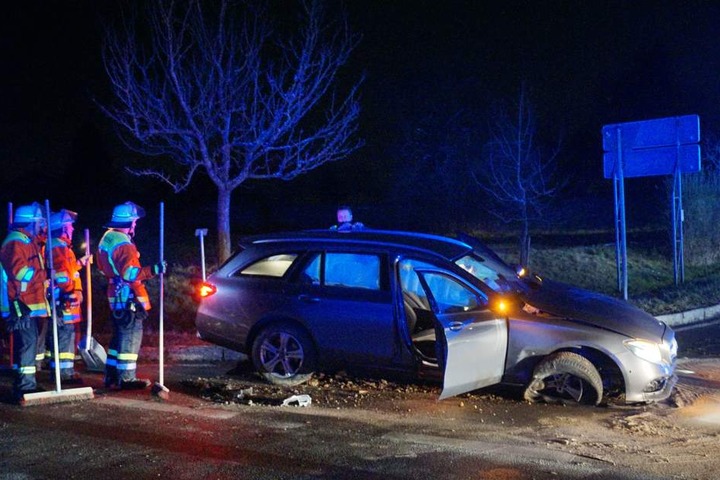 Die Feuerwehr hatte in der Nacht ordentlich zu tun.