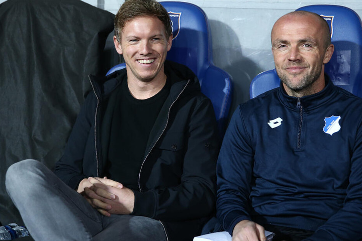 Alfred Schreuder (rechts im Bild) hatte bereits von Oktober 2015 bis Januar 2018 als Co-Trainer von Julian Nagelsmann gearbeitet.
