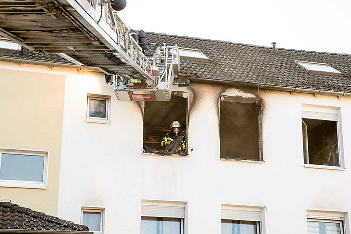 Das ganze Haus ist unbewohnbar.