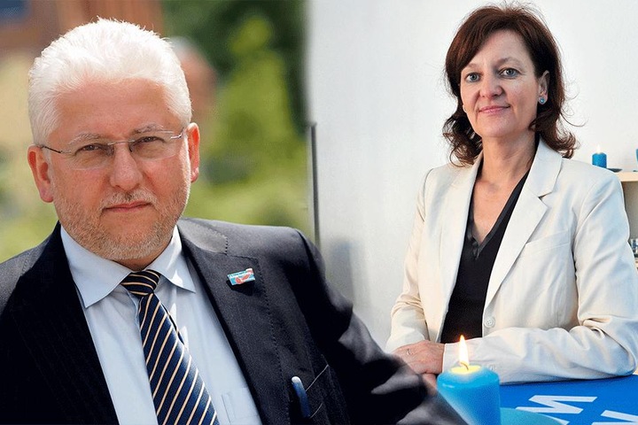 Ebenfalls aus der AfD-Fraktion ausgetreten: Gunter Wild (59) und Andrea
Kersten (52).