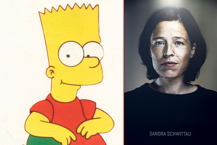 Kult-Comicstar Bart Simpson hat eine weibliche Seite. Sandra Schwittau (47)
legt ihm die witzigen Worte in den Mund.