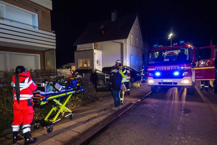 ...und brachte die 20 Bewohner des Hauses in Sicherheit.