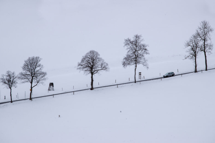 In den höheren Lagen wird jedoch Schnee erwartet.