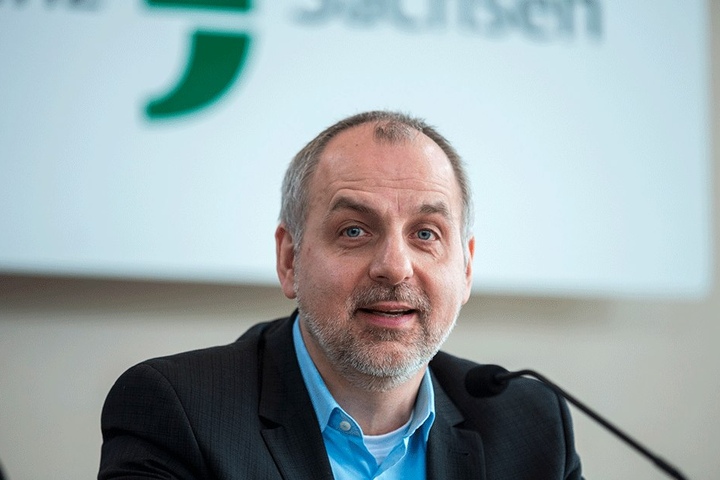 Sachsens Linken-Chef Rico Gebhardt (53) kann sich freuen: Seine Partei verzeichnet mehr Neumitglieder als sonst.