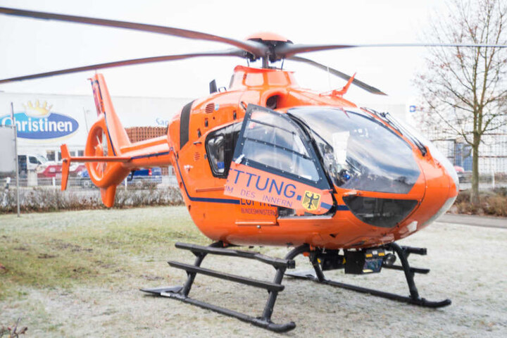 Der Rettungshubschrauber Christoph 13 wurde zur Unfallstelle gerufen.