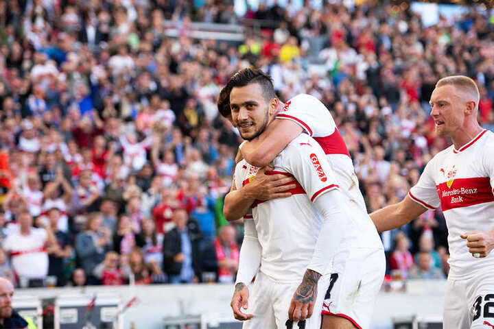 Traf am Samstagnachmittag noch zur zwischenzeitlichen 1:0-Führung für den VfB Stuttgart und fällt nun wochenlang mit einem Muskelbündelriss aus.