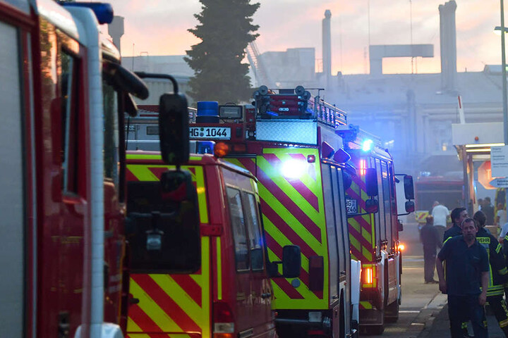 Die Feuerwehr musste mit einem Großaufgebot in Oberursel anrücken.