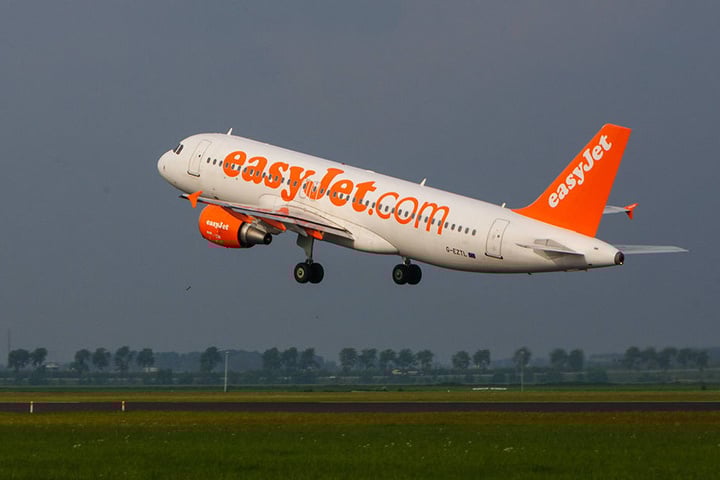 Die Easyjet-Maschine war im Landeanflug aus Basel.
