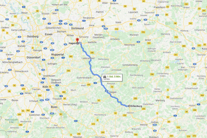Der Mann fuhr 20 Kilometer als Geisterfahrer auf der Autobahn, bevor er gestoppt werden konnte.