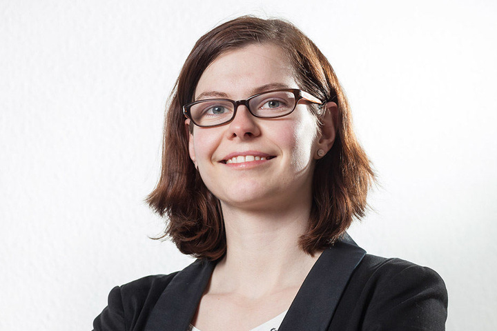 Linken-Stadträtin Sabine Pester (32) macht sich stark für mehr freies WLAN in
der City.