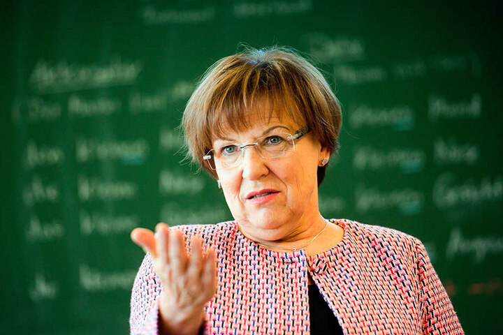 Kultusministerin Brunhild Kurth (63, CDU) will, dass Kinder mit Handicap normale Bildungseinrichtungen besuchen.