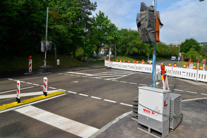 Ab 7. Mai sollte die Ampel in Betrieb genommen werden.