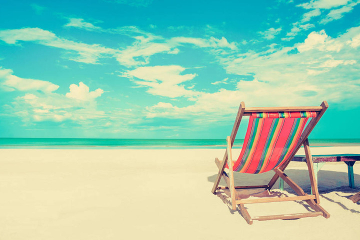 Wer wünscht sich bei diesem Wetter nicht am Strand zu liegen?