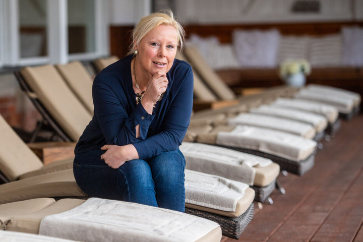 Ines Perthel (51) betreibt die beliebteste Sauna Sachsens.