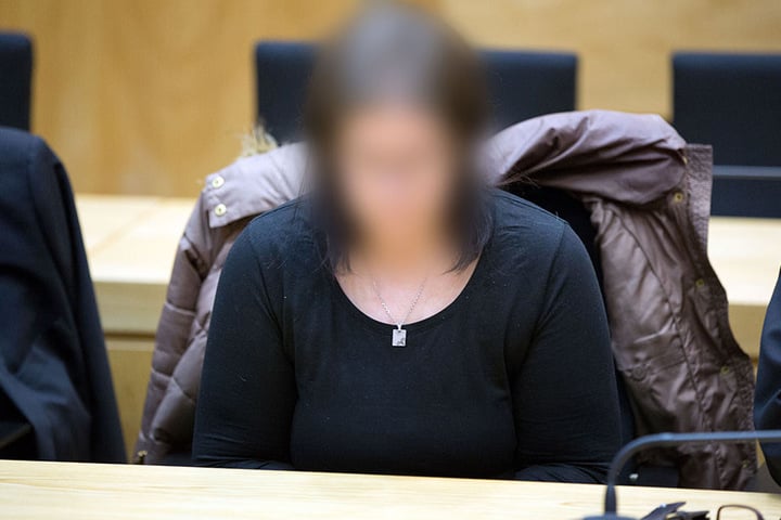 Nadine K. ist eine der vier Angeklagten.