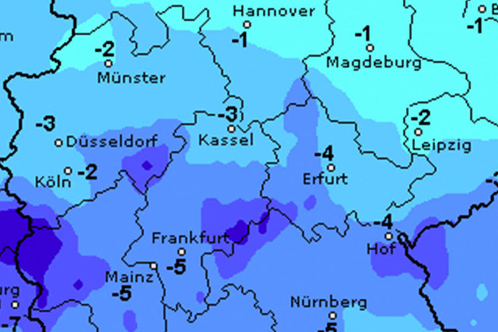 Am Samstag wird es in Ostwestfalen-Lippe tierisch kalt.