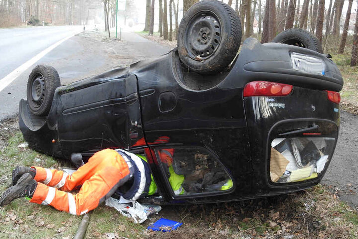 Der 60-Jährige blieb unverletzt.