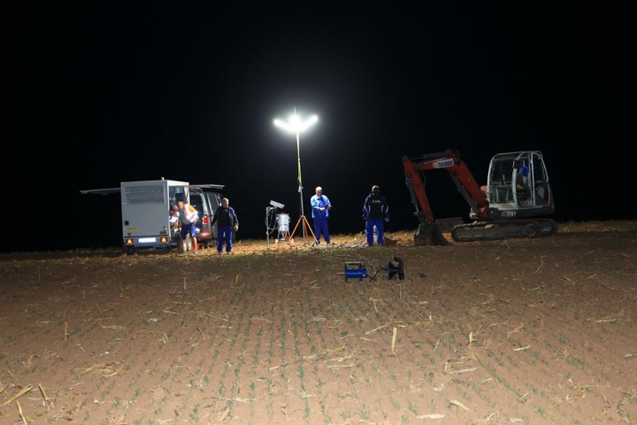 Bis 23.16 Uhr dauerte der Einsatz.