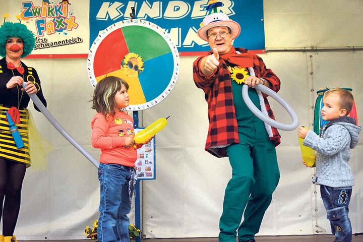 Clowns begeisterten im letzten
Jahr tausende Kinder und deren Eltern.
