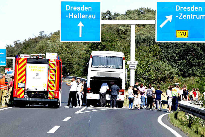 Die Feuerwehr war auf der A4 im Einsatz.