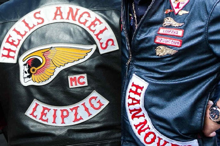 Dieses Colour ist längst Geschichte: Das Leipziger Charter der Hells Angels löste sich 2016 nach der Schießerei mit den United Tribuns auf. Das Tragen der Kutte mit dem geflügelten Totenkopf ist in Deutschland mittlerweile verboten.