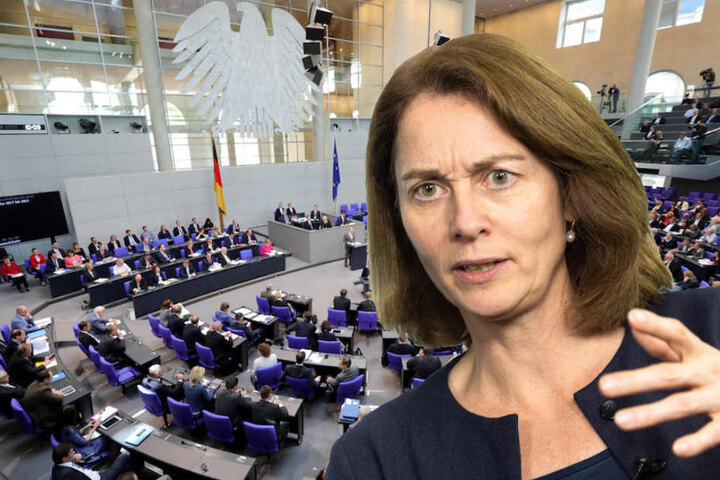 Die Bundesjustizministerin fordert eine Reform des deutschen Wahlrechts, um den Frauenanteil zu erhöhen. (Bildmontage)