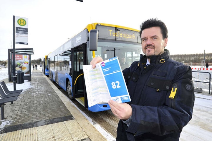 Anfang Dezember 2017 präsentierte CVAG-Chef Jens Meiwald (53) die neue Ringbuslinie 82. Jetzt gibts erste Änderungen.