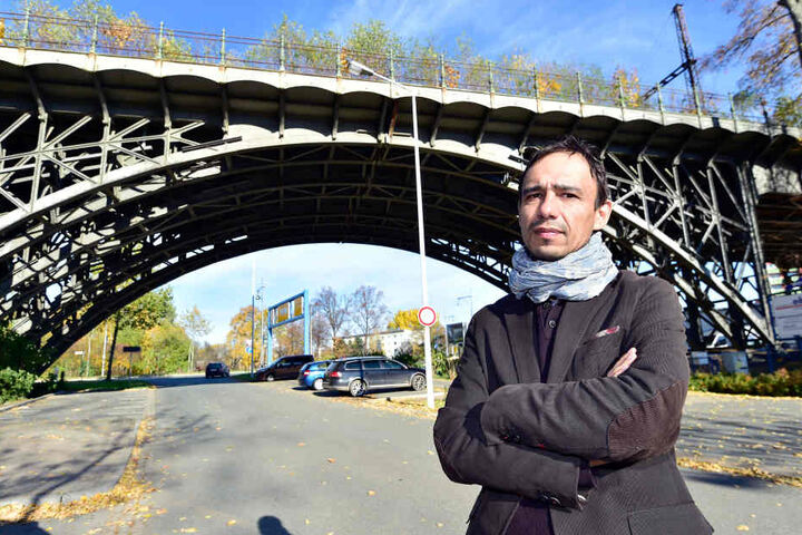 Will den Abriss mit aller Kraft verhindern: Frank Kotzerke vom Viadukt-Verein