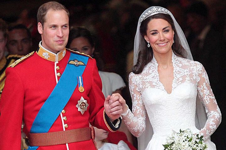 Das Spitzenkleid von Herzogin Kate soll damals ein vernichtendes Urteil der Queen erhalten haben.