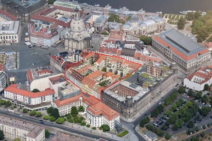 Bislang gibt's das Projekt nur auf dem Papier. So will die CG-Gruppe bis 2021 das "Quartier Hoym" errichten.