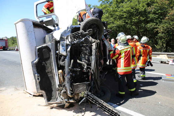 Beim Unfall wurde niemand verletzt.