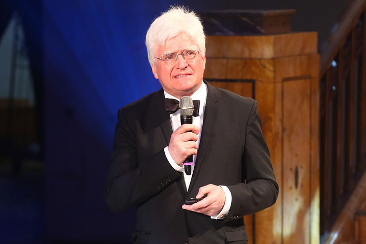 Winfried Stöcker (71) bei der ersten Preisverleihung im Jahr 2016. Im Vorjahr wurde der Award nicht ausgerichtet.
