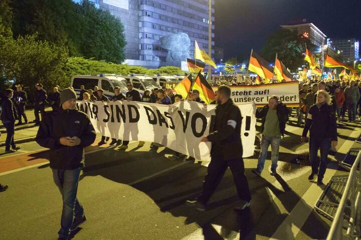 Seit den tragischen Ereignissen vom 27. August demonstriert Pro Chemnitz jeden Freitag am Nischel.