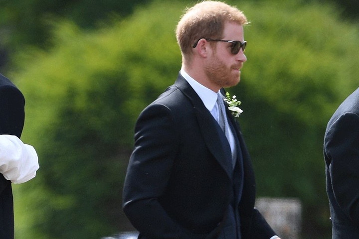 Prinz Harry (33) in Eile.