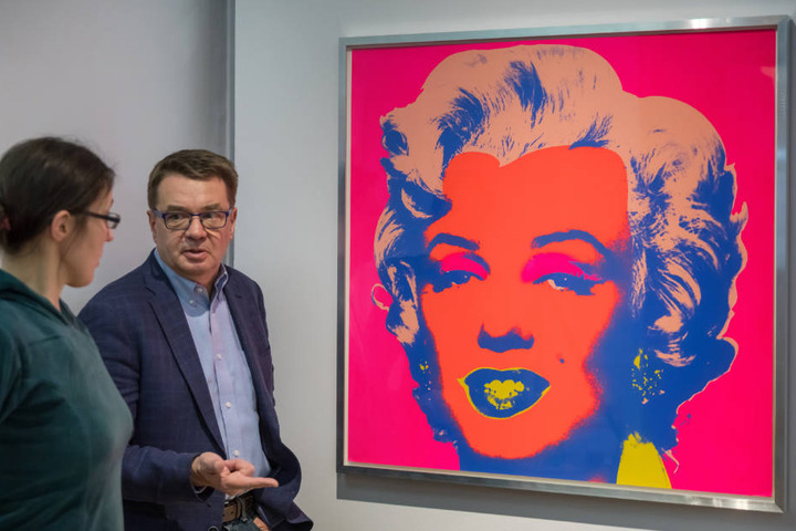 Die Kunst von Andy Warhol gibt es in Apolda zu sehen.