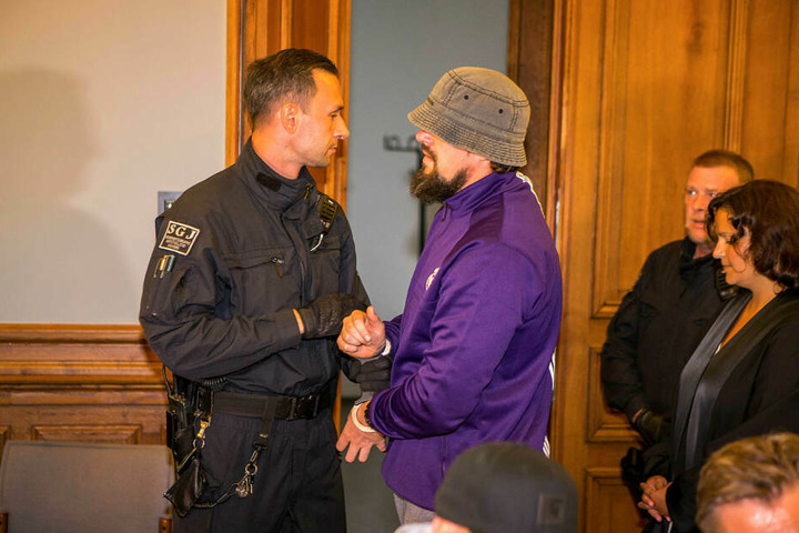 Marcus M. (36) soll nach gerichtlicher Feststellung als Präsident der Leipziger Hells Angels den Tatplan verantwortet haben.