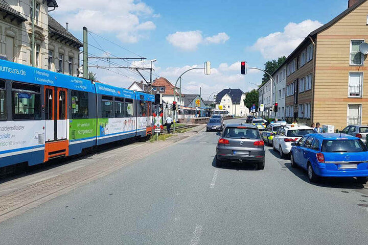 Der Autoverkehr wurde nur geringfügig beeinträchtigt.