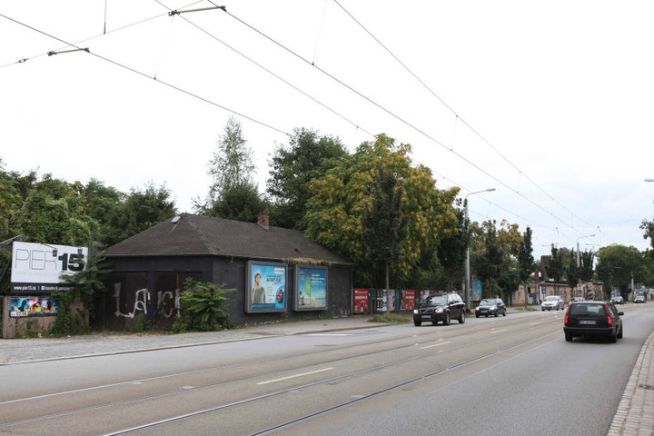 Die Tankstelle könnte an dieser Stelle der Leipziger Straße, etwa in Höhe des Puro Beach gebaut werden.