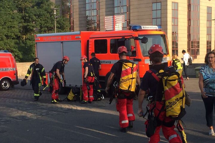 Die Höhenretter fanden keine Personen.