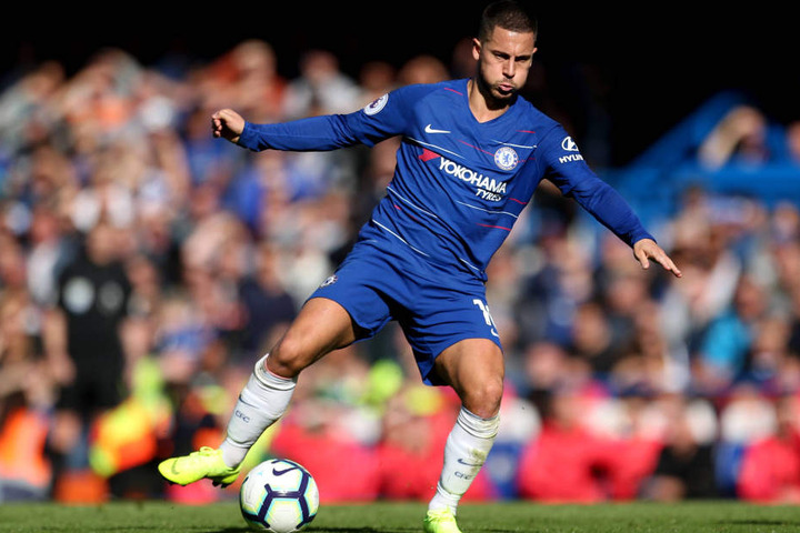 Aktuell sieben Tore in zehn Premier-League-Spielen: Der Belgier Eden Hazard vom FC Chelsea ist das große Vorbild von Erik Tallig.