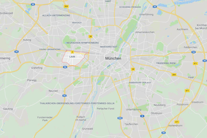 Im Münchner Stadtteil Laim ist es in der Nacht auf Sonntag zu dramatischen Szenen gekommen.