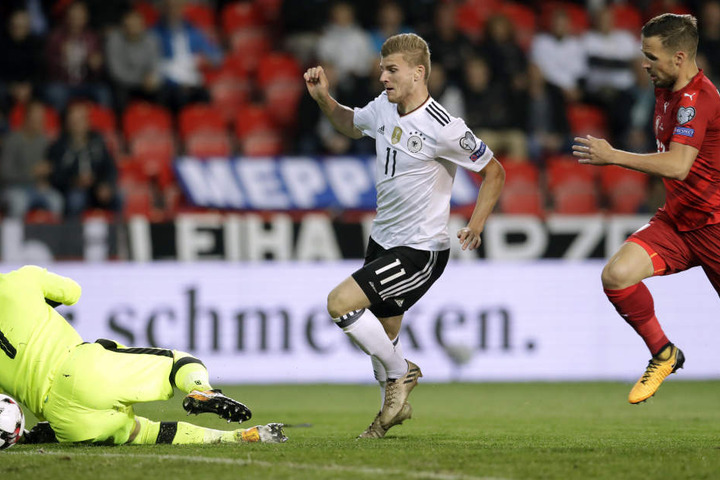 Wurde trotz seines Tores mal wieder zur Zielscheibe von peinlichen Pöblern: Timo Werner.