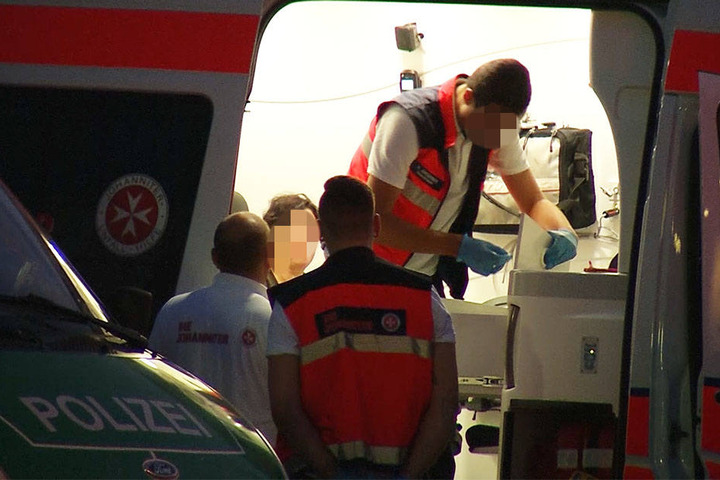Vier Menschen mussten medizinisch behandelt werden.