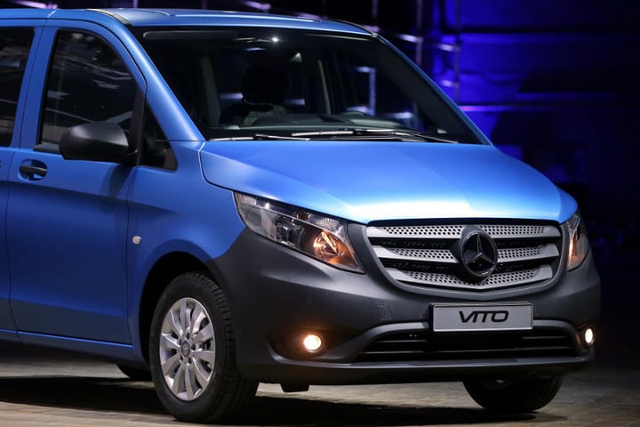 40.000 Dieselmotoren im Mercedes Vito sind betroffen.