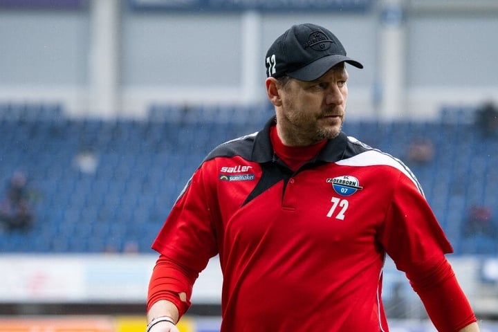 Steffen Baumgart möchte mit dem SCP auch ins Halbfinale kommen.