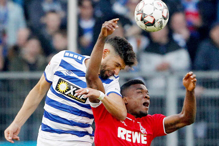 Schlusslicht Duisburg erkämpfte gegen den FC einen Punkt.