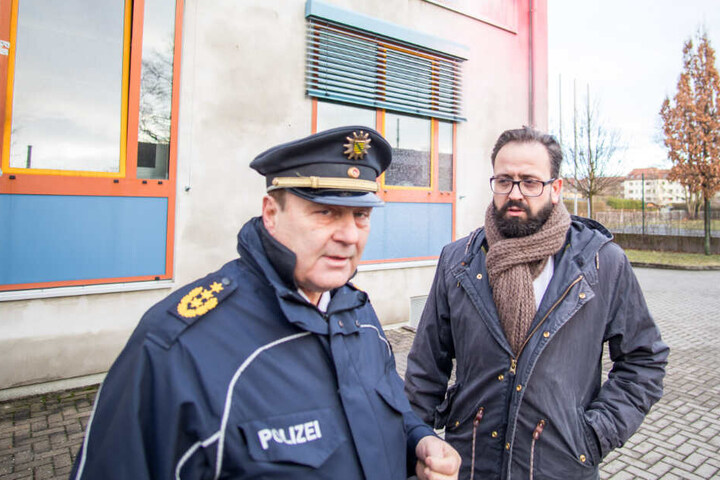 Justizminister Sebastian Gemkow (CDU, r.) und der ehemalige Leipziger Polizeichef Bernd Merbitz (63)– warum es Merbitz‘ Ermittler unterließen, nach dem Anschlag auf Gemkow in Connewitz Durchsuchungen durchzuführen, bleibt ein großes Rätsel des Falls.